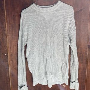 Light Gray Knit Sweater